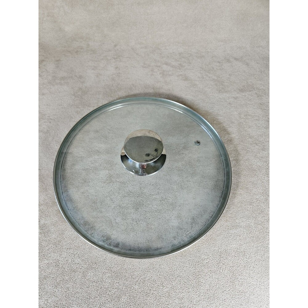 Tempered Glass Vented Universal Replacement Pan Lid 8-3/4" Inner Diameter